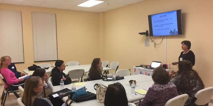 Large Group Program at St. Francis of Assisi Parish, Fulton, MD.